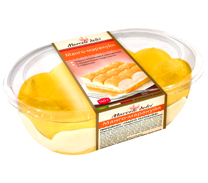 Пирожное Манго/маракуйя