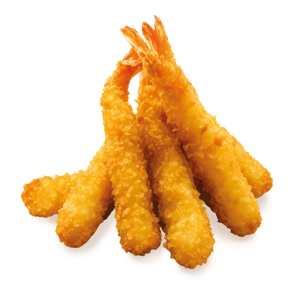 Креветки тигровые в кляре, 9 шт.