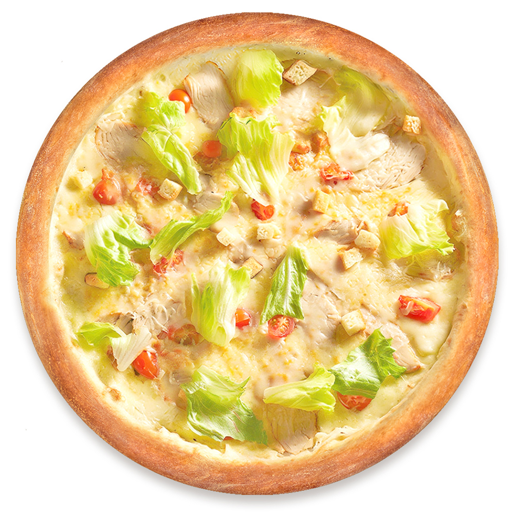 Пицца «Цезарь» Пышное тесто