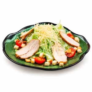 Салат Цезарь с курицей